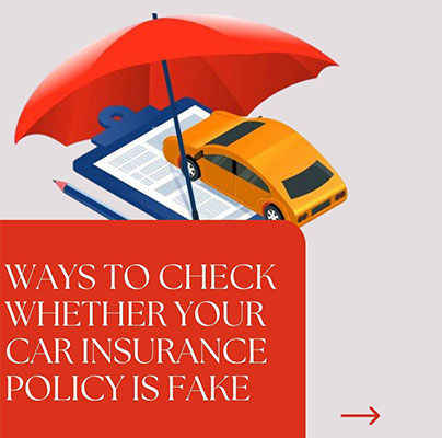 Car Insurance Policy Fake