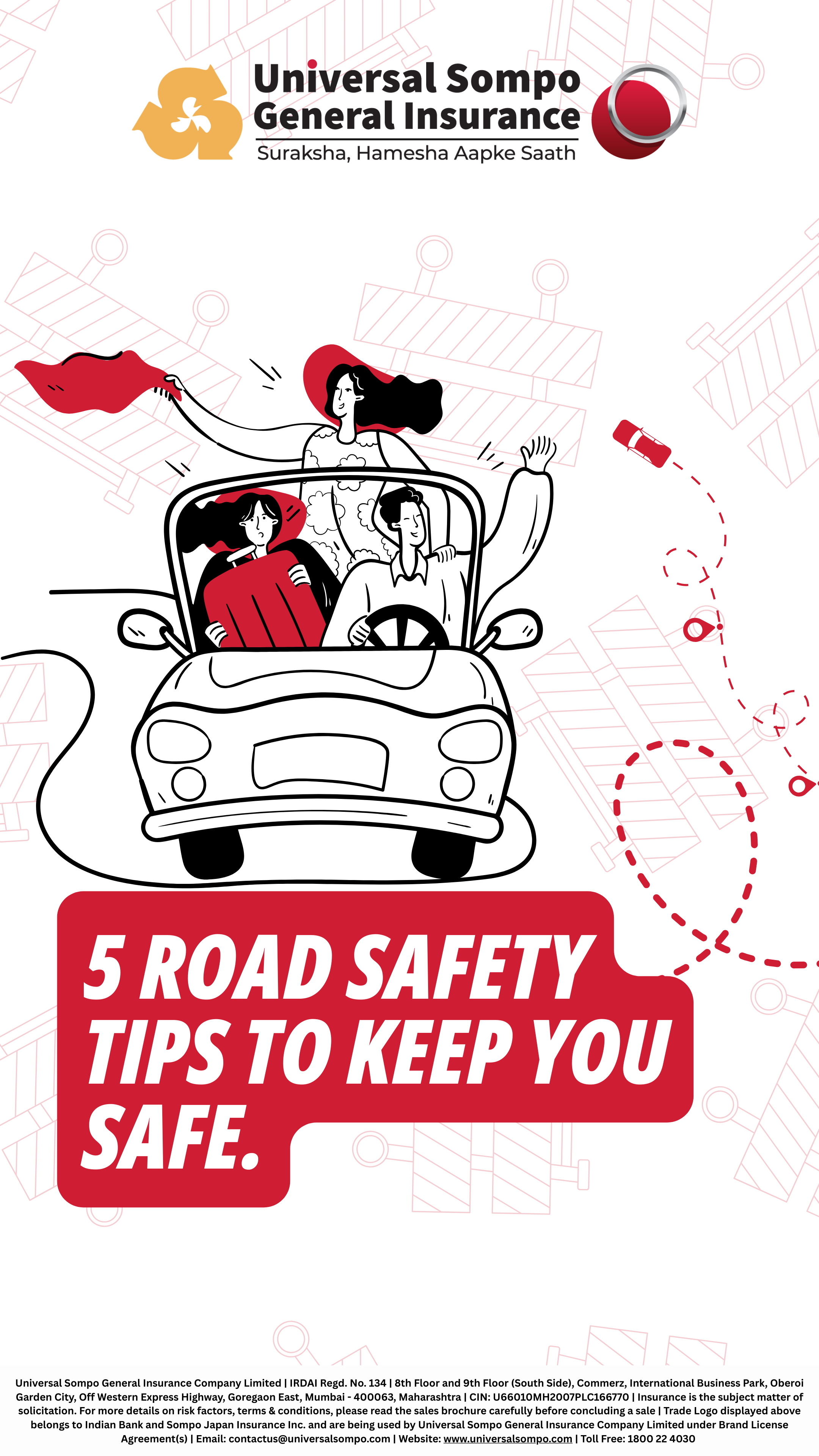 Top 5 Essential Road Safety Tips | Universal Sompo